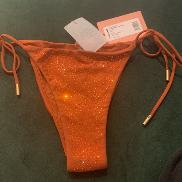 Cult Gaia Raven Bikini Bottom (medium) in Amber revolve - Picture 8 of 11